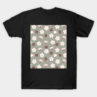 Blooming cotton flower 1 T-Shirt